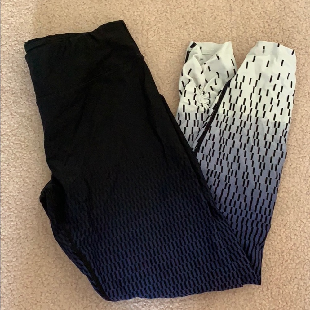 Calvin Klein Performance Blue Cascade Leggings - image 5